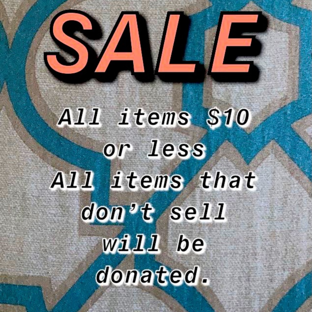 ❗️SALE❗️All items $10 or less
